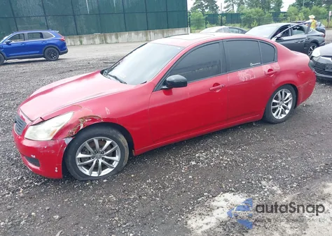 2007 Infiniti G35 Journey from USA, damaged, VIN JNKBV61E77M710618